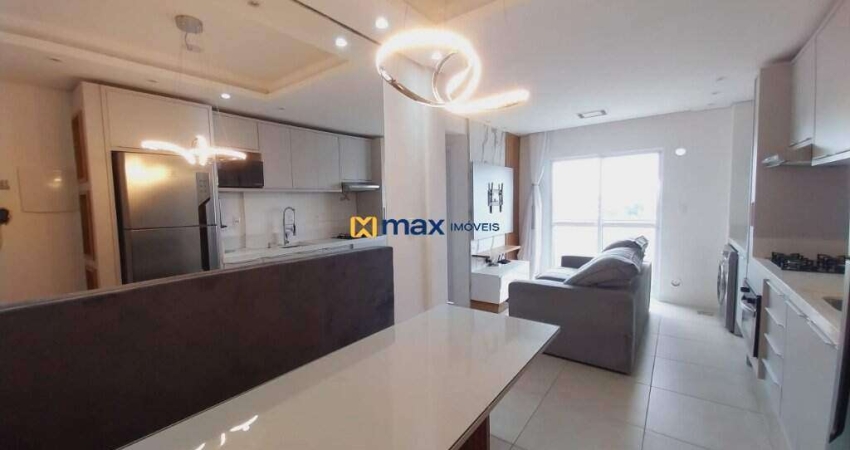 Apartamento mobiliado com 2 dormitórios à venda, Cordeiros, Itajaí