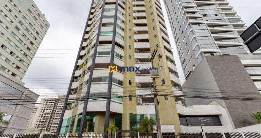 Amplo apartamento com 4 quartos (3 suítes) e vista permanente para o mar, Fazenda, Itajaí