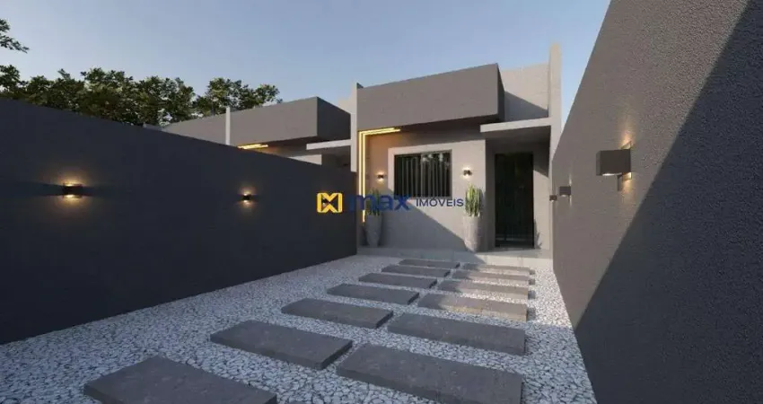 Venda: casa geminada 59m² 1 suíte + 1 dormitório, gravatá, navegantes