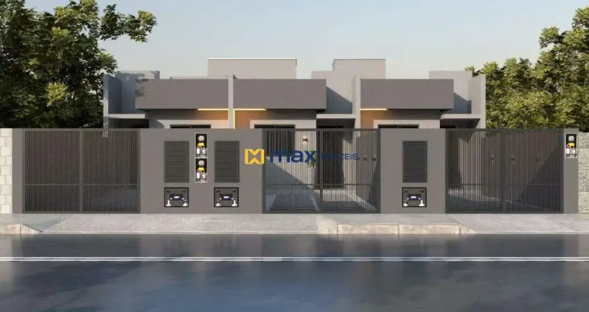 Venda: casa geminada 59m² 1 suíte + 1 dormitório, meia praia, navegantes