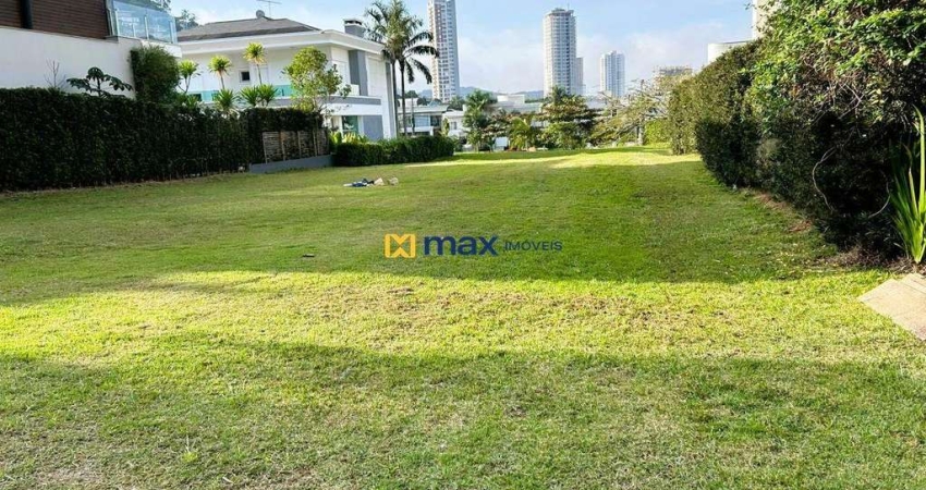 Excelente terreno com 450 m² em condomínio fechado à venda, Praia Brava, Itajaí