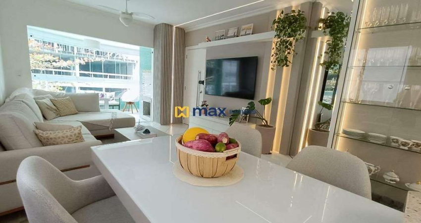 Venda: Apartamento No Centro de Balneário Camboriú com 3 quartos sendo 2 suítes.