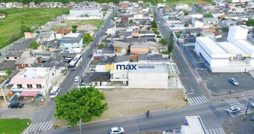 Excelente terreno de esquina com 560 m² à venda, Cidade Nova, Itajaí