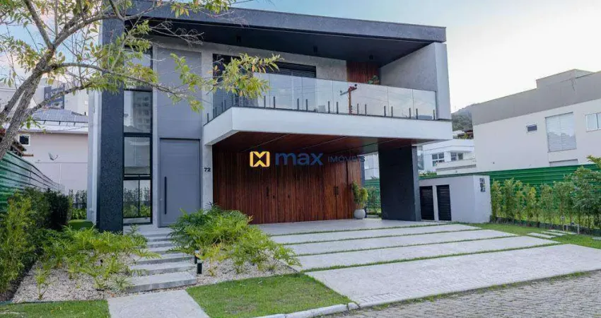 Casa em condomínio fechado, 4 suítes, Praia Brava, Itajaí