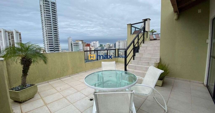 VENDA Cobertura duplex, 3 suítes, 4 vagas, piscina privativa. Balneário Camboriú