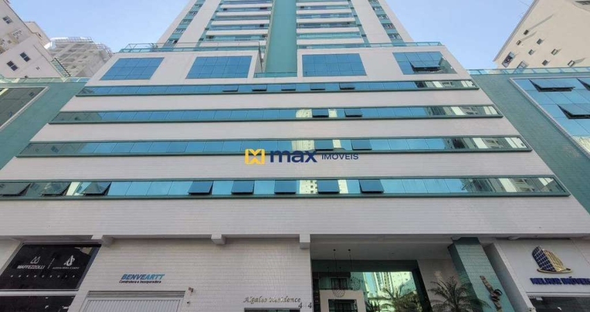 Apartamento Alto Padrão com Vista Parcial do Mar – 3 Suítes e 3 Vagas – Centro de Balneário Camboriú