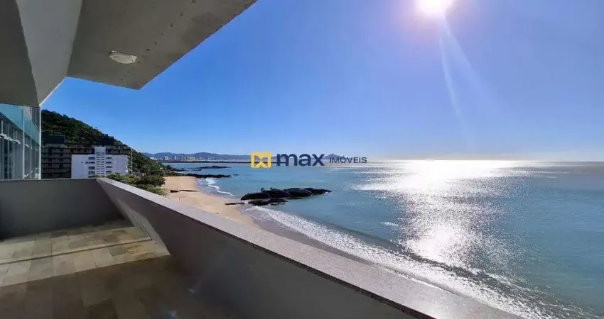 Excelente apartamento amplo, mobiliado com 1 suíte e 2 demi suítes, vista mar à venda no bairro Cabeçudas em Itajaí