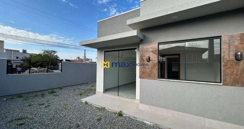 Venda: Casa geminada nova 54m² 1 suíte + 1 Dormitório, Gravatá, Navegantes