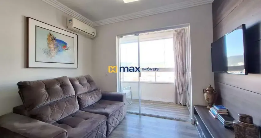 Excelente apartamento semi mobiliado com 2 quartos (1 suíte) à venda no bairro são joão em itajaí