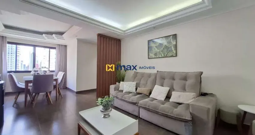 Excelente apartamento semi mobiliado com 3 quartos (1 suíte) à venda no bairro centro em itajaí