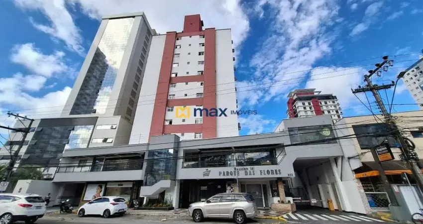 Excelente apartamento semi mobiliado à venda com 2 quartos (1 suíte), centro, itajaí