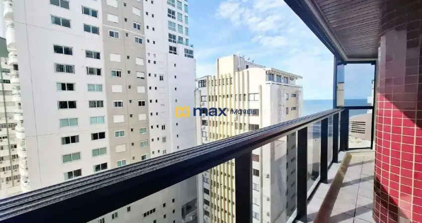 Apartamento para locação em balneário camboriú – pontal norte, quadra da praia e vista mar