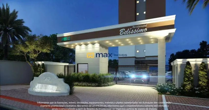 Excelente apartamento com 2 quartos à venda no bairro Cordeiros em Itajaí