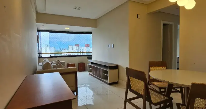 Apartamento mobiliado- 2 quartos, sendo 1 suíte, localizado no bairro do imbuí em salvador-ba