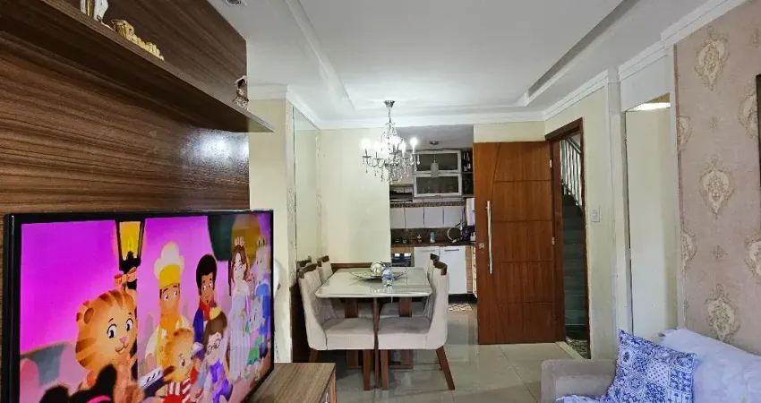 Apartamento 3 quartos, 52m², condomínio fechado, localizado no bairro do caji em lauro de freitas- ba