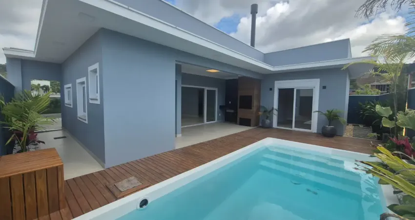 Linda casa à venda em palhoça há 3 minutos do bairro pedra branca oportunidade