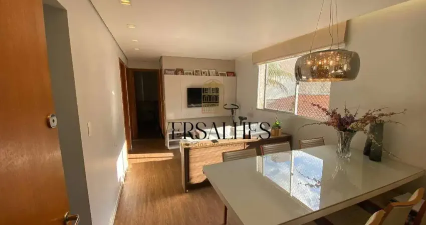 Apartamento 3 Quartos com Suíte e 2 Vagas à Venda no Bairro Caiçaras