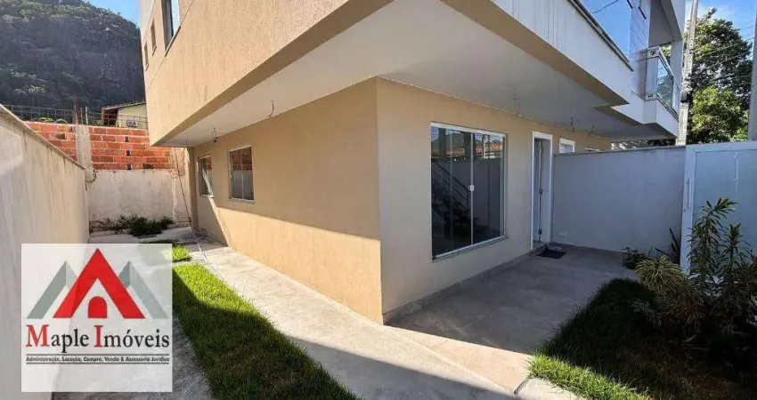 Casa Nova à Venda no Cafubá, Piratininga – Niterói | 3 Suítes | Moderna e com Terraço amplo com potencial para área de lazer e Gourmet