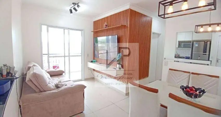 Apartamento com  varanda gourmet - 2 dormitórios à venda, 62 m² por R$ 499.900 - Jardim Bom Clima - Guarulhos/SP