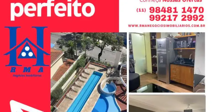 Apartamento para Locação em Santo André, Centro, 1 dormitório, 1 suíte, 1 banheiro, 2 vagas
