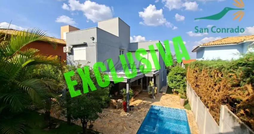 Casa em condomínio fechado com 3 quartos à venda na Rua San Conrado, 1000, Loteamento Caminhos de San Conrado (Sousas), Campinas