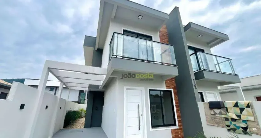 Sobrado com 2 suítes à venda, 97 m² - Forquilhas - São José/SC