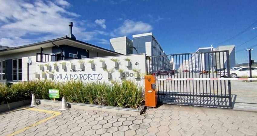 Apartamento com 2 dormitórios para alugar, 45 m² por R$ 1.564,58/mês - Sertão do Maruim - São José/SC