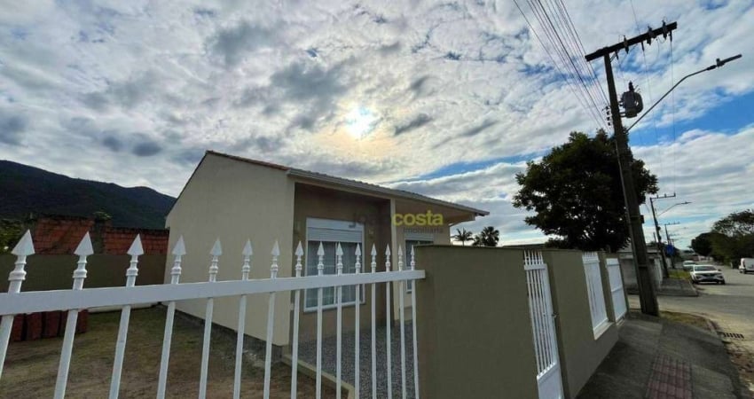 Casa com 2 dormitórios para alugar, 55 m² - Praia de Fora - Palhoça/SC