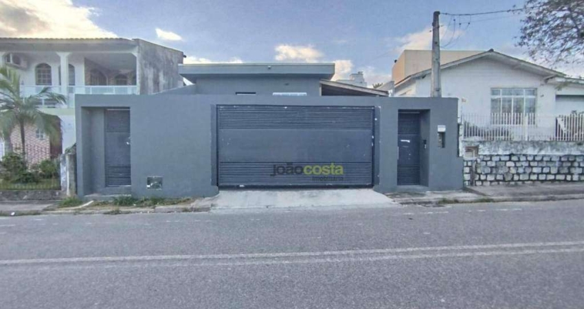 Casa com 2 dormitórios para alugar, 130 m² - Capoeiras - Florianópolis/SC