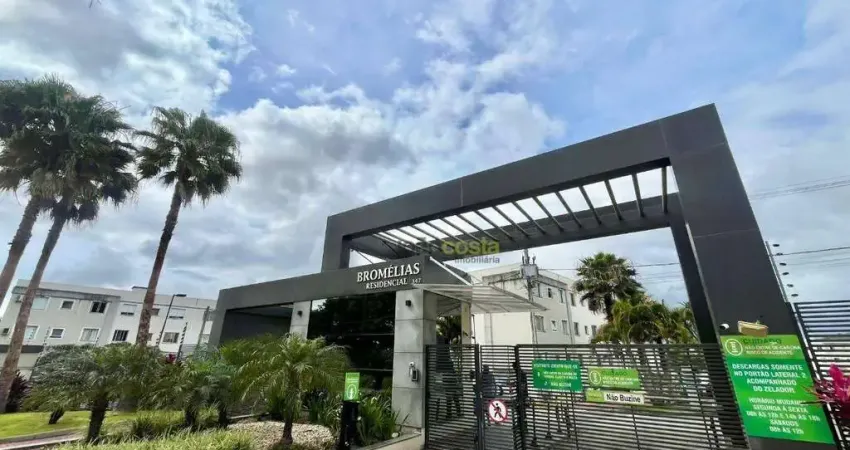 Apartamento com 2 dormitórios para alugar, 45 m² - bela vista - palhoça/sc