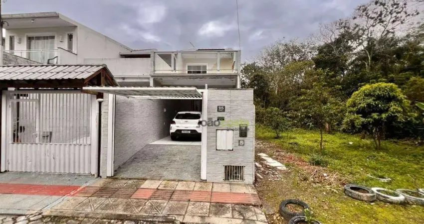 Sobrado com 2 dormitórios para alugar, 67 m² - forquilhas - são josé/sc