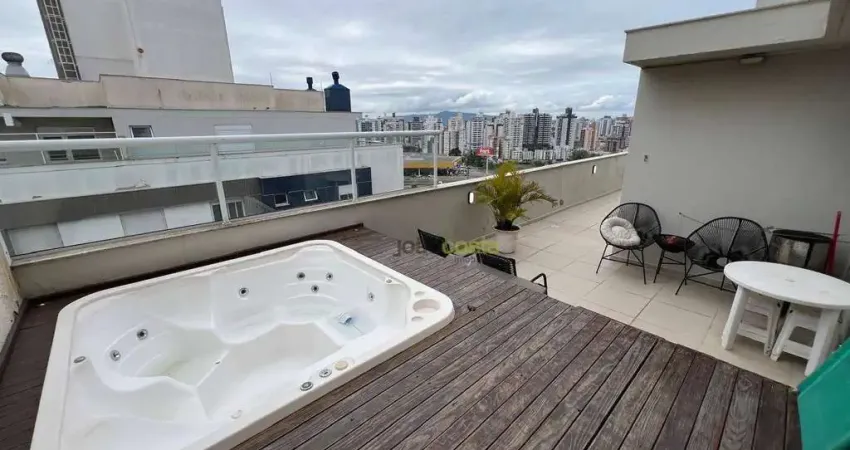 Cobertura com 3 dormitórios à venda, 186 m² por r$ 1.500.000 - roçado - são josé/sc