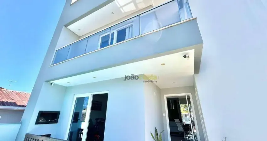 Casa mobiliada com 2 dormitórios sendo 1 suíte para alugar, 130 m² - ponte do imaruim - palhoça/sc