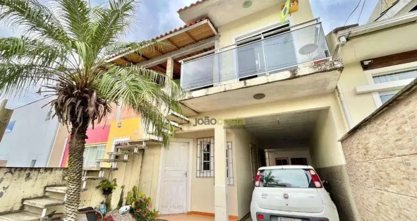 Casa com kitnets e loja térrea à venda, 188 m² - são sebastião - palhoça/sc