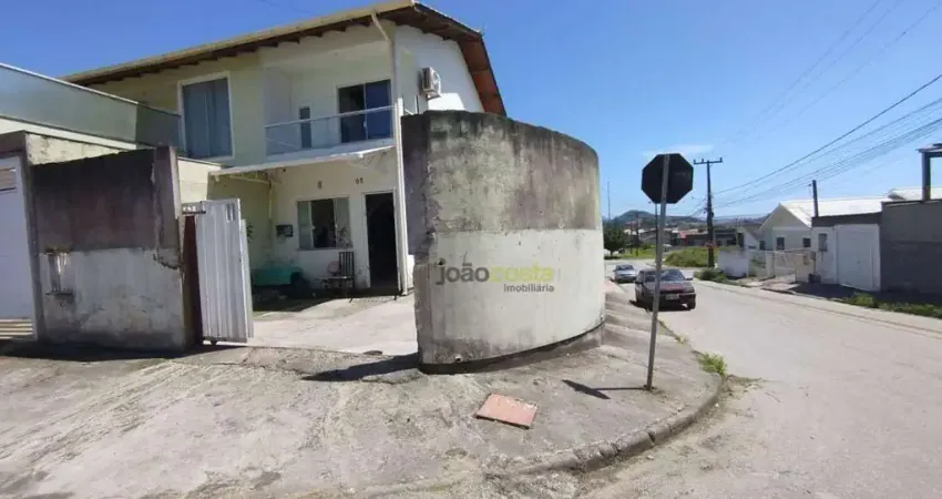 Sobrado com 2 dormitórios para alugar, 86 m² - loteamento jardins - palhoça/sc