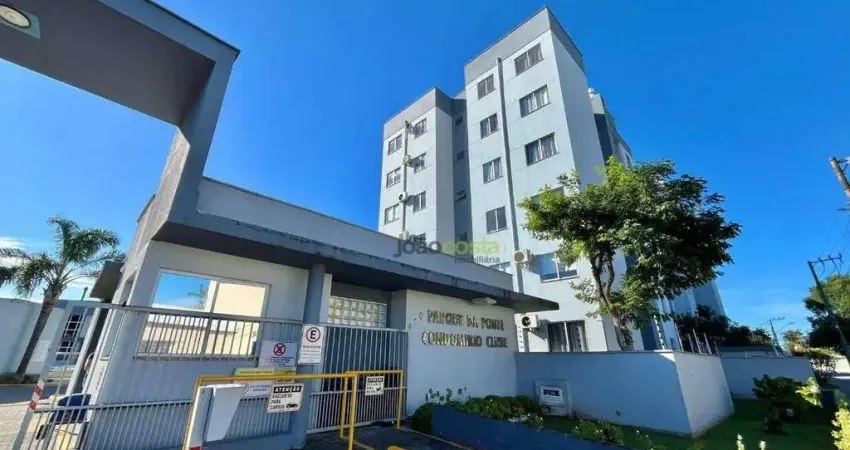 Apartamento com 2 dormitórios para alugar, 48 m² - ponte do imaruim - palhoça/sc