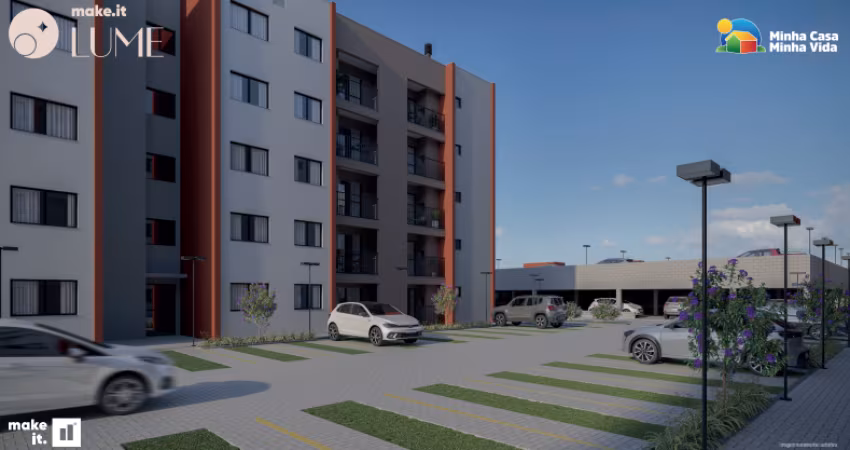 2 quartos no Atuba, em Pinhais – Lançamento com lazer completo