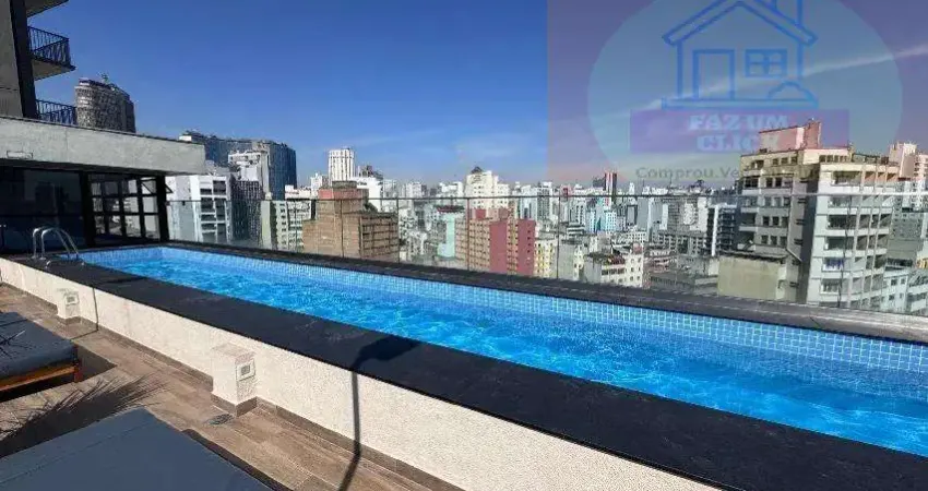 Estúdio luxuoso no bk30 arouche: vista, conforto e localização imbatível!