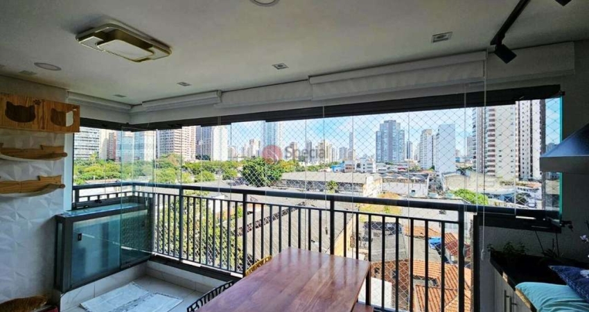 Apartamento Tatuapé, decorado, próximo ao Metrô.