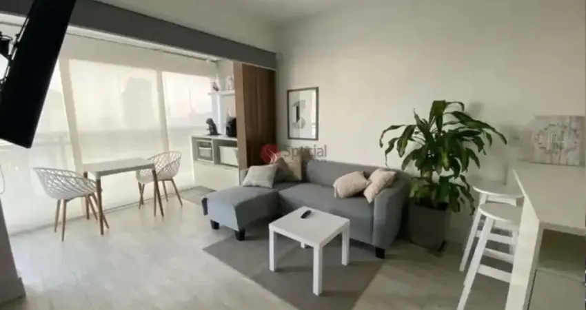 Apartamento mobiliado 40 m² com 1 quarto e 1 vaga no Tatuapé.
