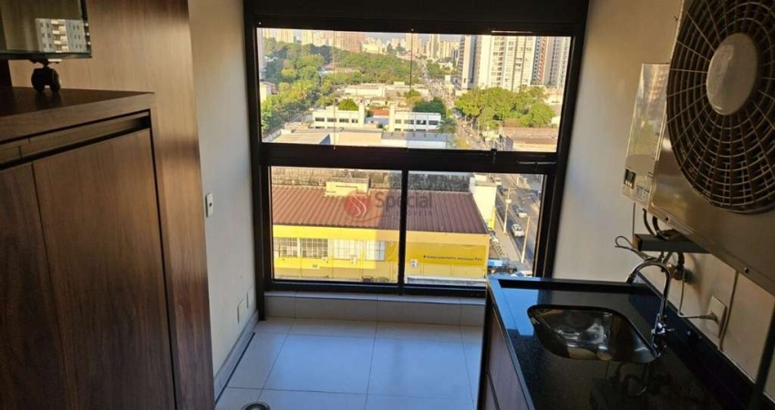 Apartamento  de 70 m² a venda,  1  suíte , totalmente mobiliado , 2 vagas .