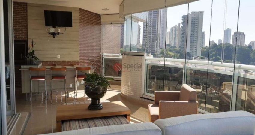 Apartamento com 3 dormitórios de 200 m² no Jardim Anália Franco.