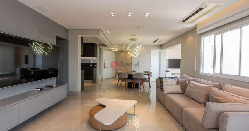 Apartamento cobertura a venda no Tatuapé, 4 quartos, 2 suítes, gourmet.