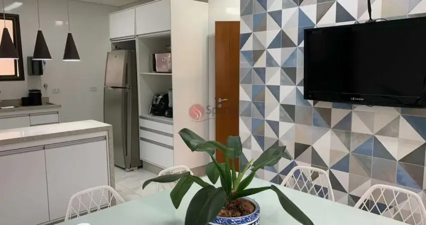 Apartamento no  Tatuapé, totalmente mobiliado.estuda permuta com apartamento menor valor.