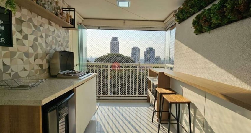 Apartamento à venda, 3 quartos, 1 suíte, 2 vagas e depósito. Porteira Fechada.