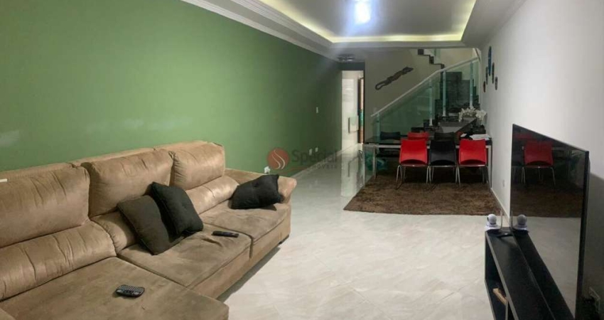 Sobrado com 3 dormitórios,  2 vagas à venda com 106m².