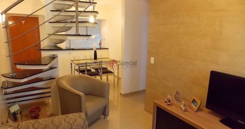 Cobertura na Vila Carrão à venda , 3 dormitórios, terraço com churrasqueira e quintal.