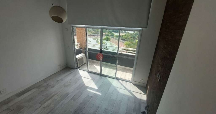 Apartamento Loft  à venda de 78 m² com 1 quarto,  2 vagas no Jardim  Anália Franco.