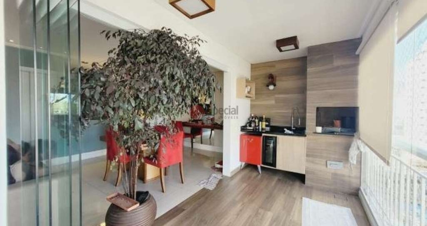 Apartamento residencial 2 suítes, closet , 2 vagas e varanda gourmet Anália Franco.