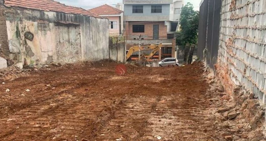 Terreno  no Tatuapé com 253 m² próximo ao Metrô Tatuapé, ideal para Studios